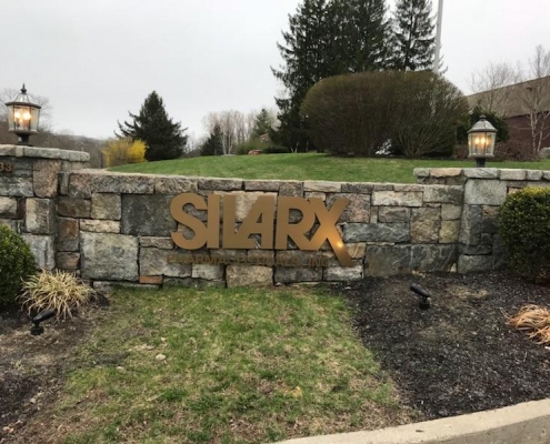 Here is outdoor LED lighting installation at Silarx.